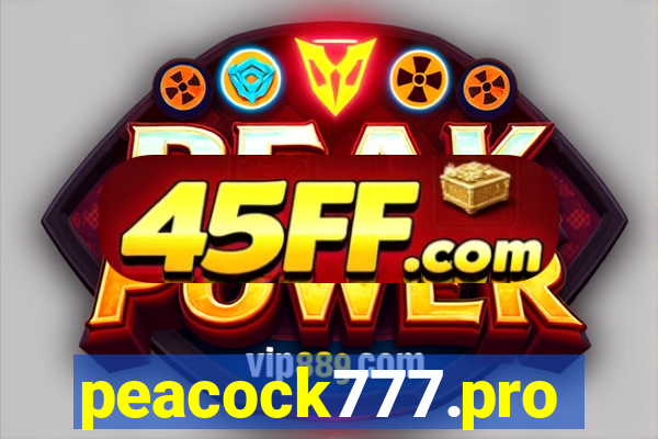 peacock777.pro